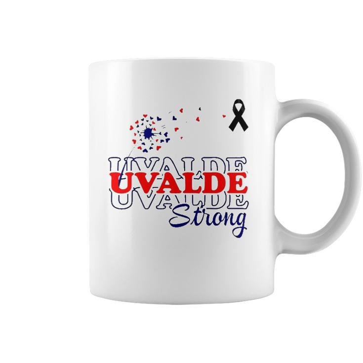 Dandelion Uvalde Strong Texas Strong Pray Protect Kids Not Guns Coffee Mug