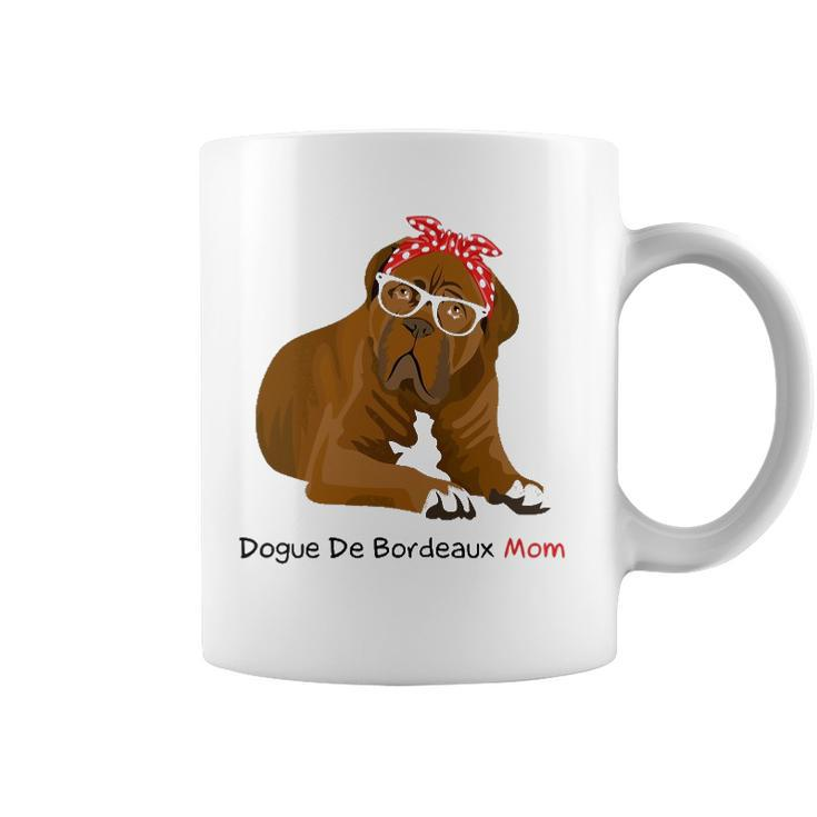 Dogue De Bordeaux Mom Bandana Womens Coffee Mug