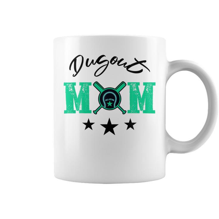 Dugout Mom Coffee Mug