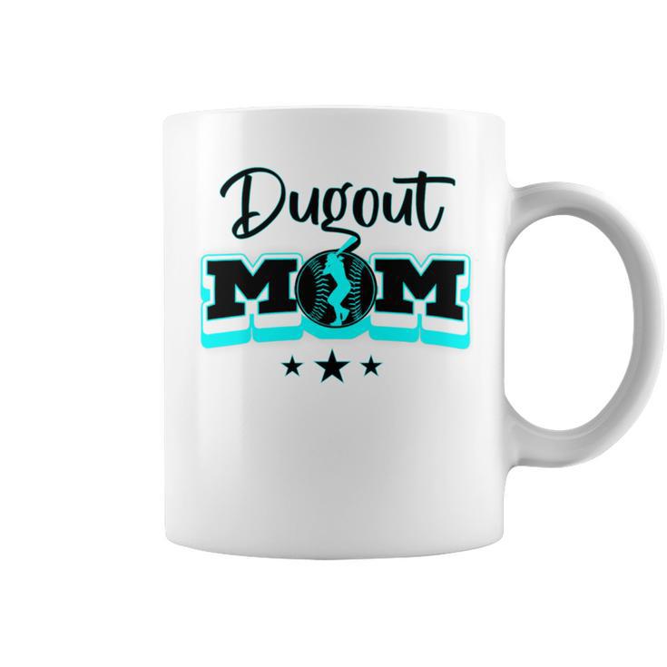 Dugout Mom V3 Coffee Mug