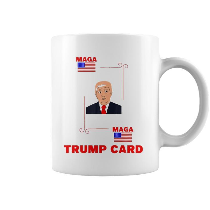 Election 2024 Ace Of Trump Card Maga Political Coffee Mug