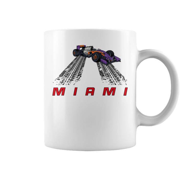 F 1 Miami Gp Aqua Coffee Mug