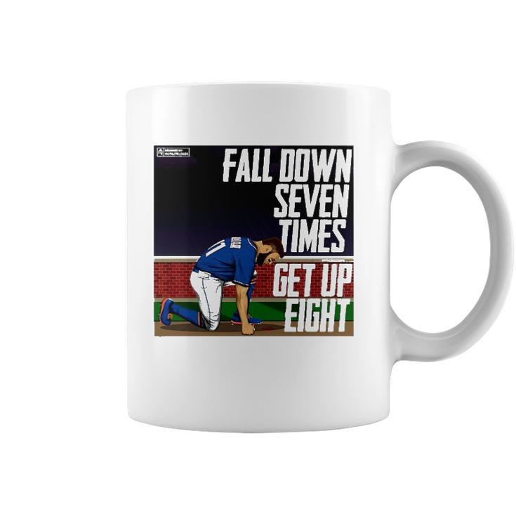 Fall Down Seven Times Get Up Eight 2022 Kevin Pillar Coffee Mug