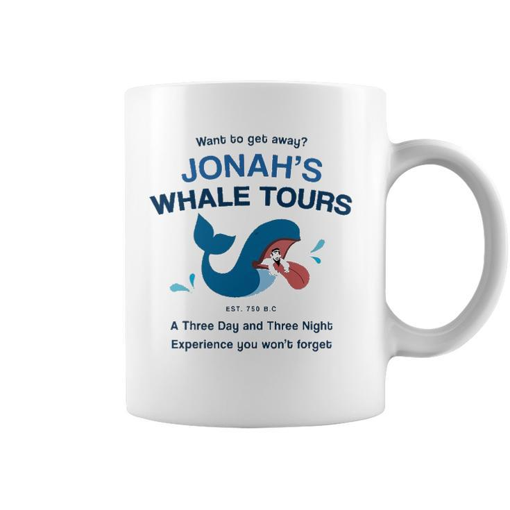 Funny Christian Gifts Religious Bible Verse Jonahs Whale Coffee Mug
