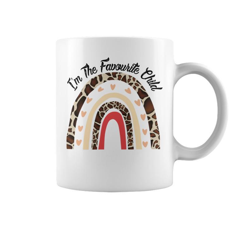 Funny Im The Favourite Child Siblings Family Tees Gift Essential Tshirt Coffee Mug