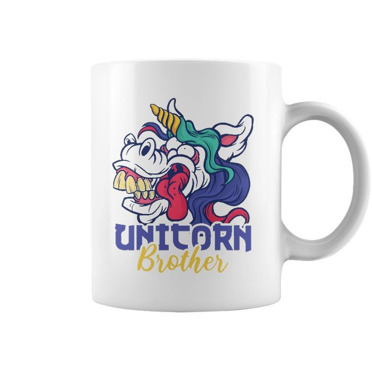 Funny Unicorn Design For Girls And Woman Unicorn Brother Coffee Mug