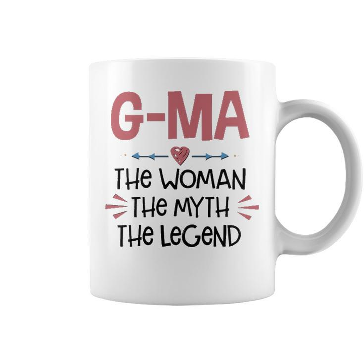 G Ma Grandma Gift   G Ma The Woman The Myth The Legend Coffee Mug
