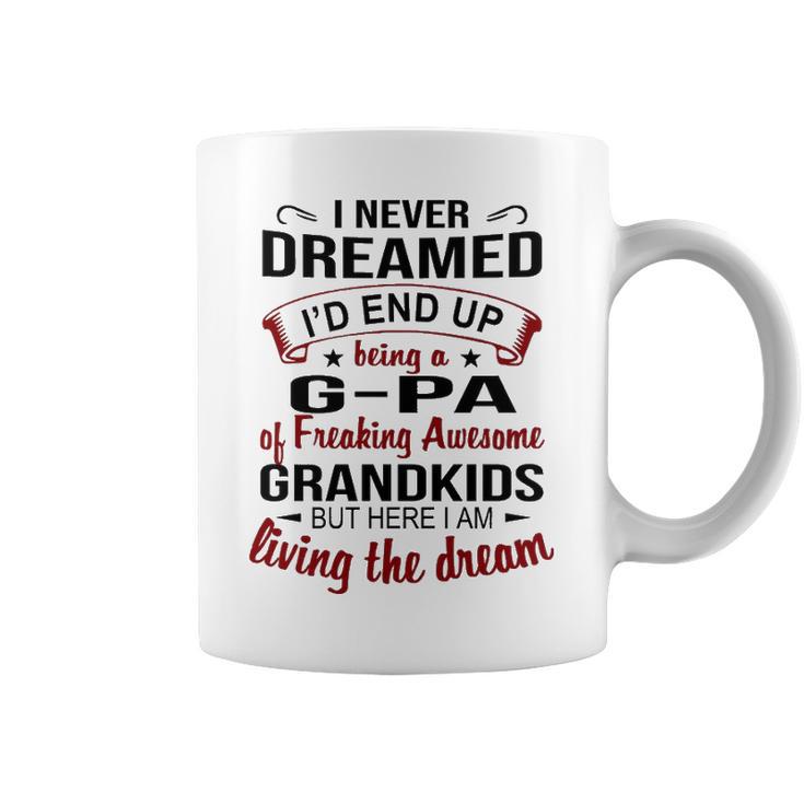 G Pa Grandpa Gift G Pa Of Freaking Awesome Grandkids Coffee Mug