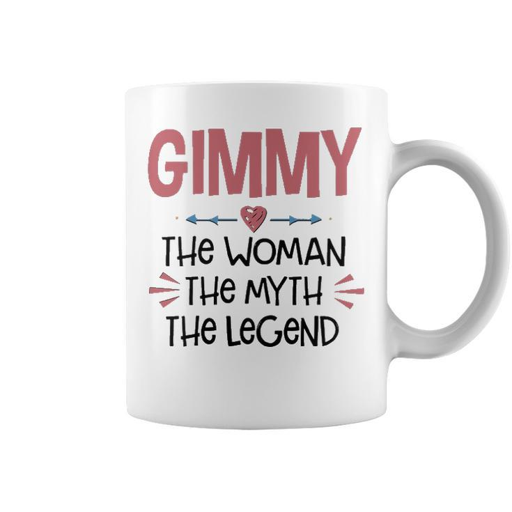 Gimmy Grandma Gift   Gimmy The Woman The Myth The Legend Coffee Mug
