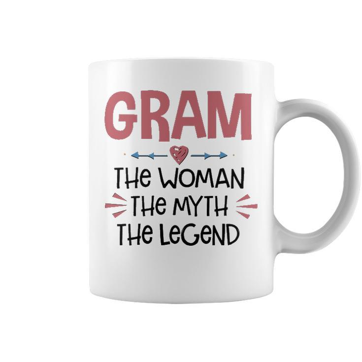 Gram Grandma Gift   Gram The Woman The Myth The Legend Coffee Mug