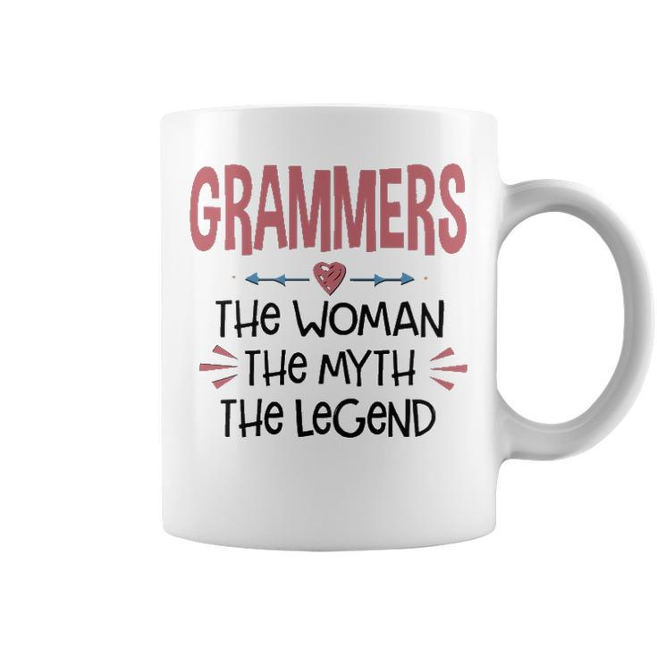 Grammers Grandma Gift   Grammers The Woman The Myth The Legend Coffee Mug