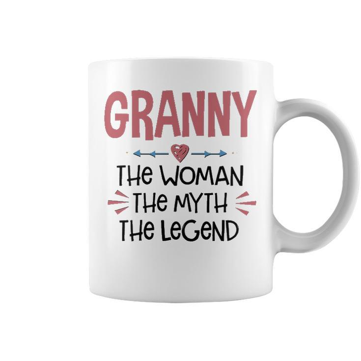 Granny Grandma Gift   Granny The Woman The Myth The Legend Coffee Mug