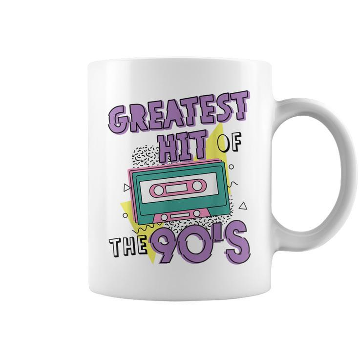 Greatest Hit Of The 90S Retro Cassette Tape Vintage Birthday  Coffee Mug