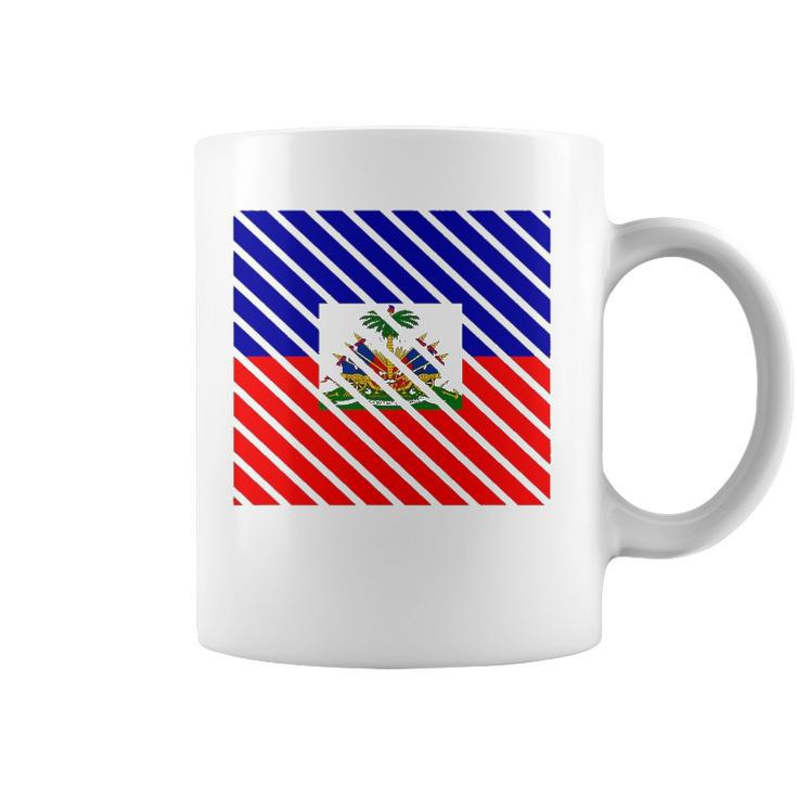 Haitian Flag Pride Haiti Vacation Gift Coffee Mug