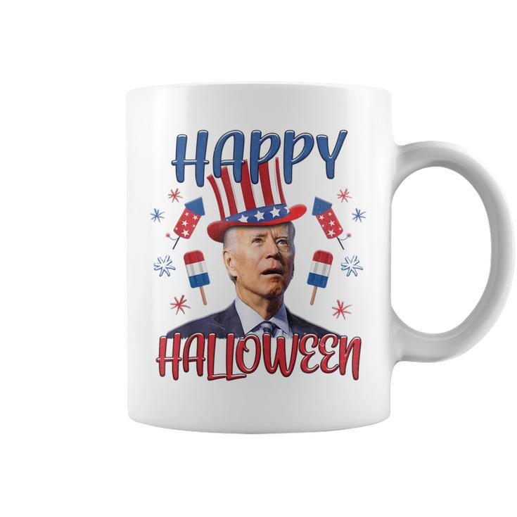 Halloween Funny Happy 4Th Of July Anti Joe Biden Men Women  Coffee Mug