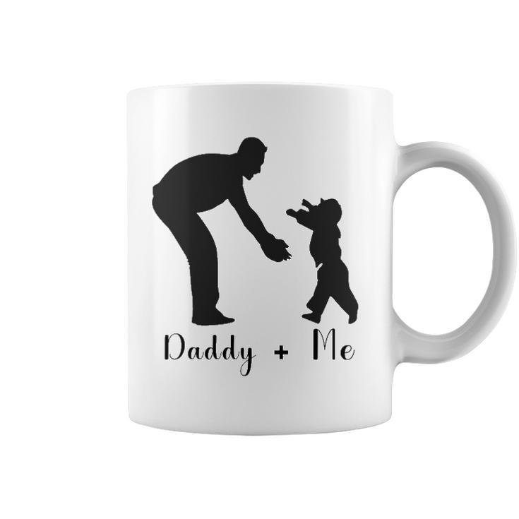 Happy Fathers Day I Love Father Daddy And Me Coffee Mug