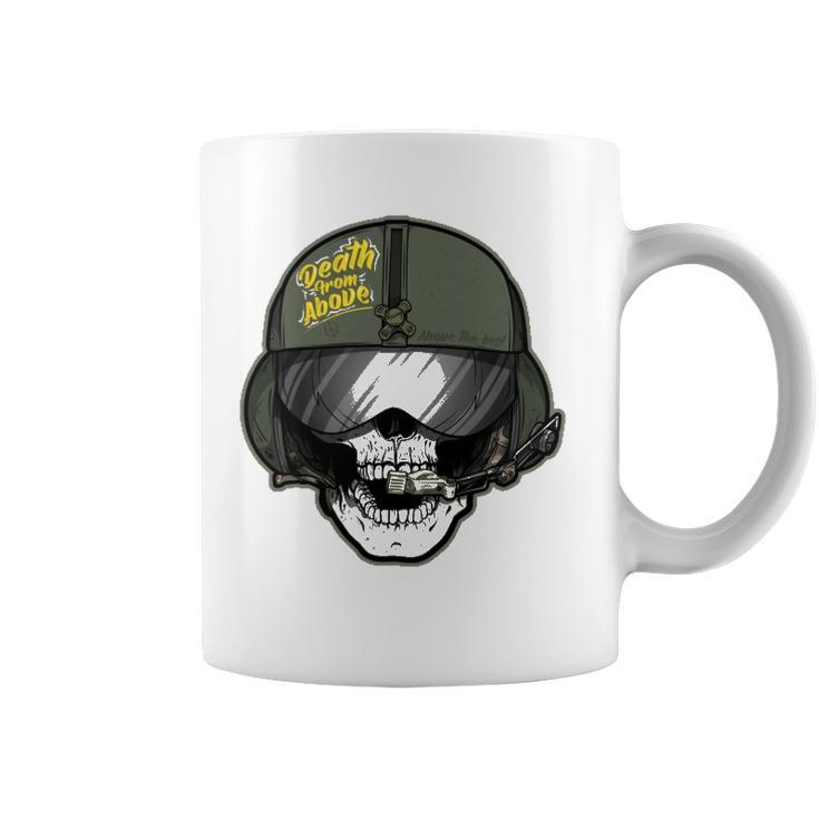 Helicopter Reaper Pilot Military Aviation Crewmember  Coffee Mug