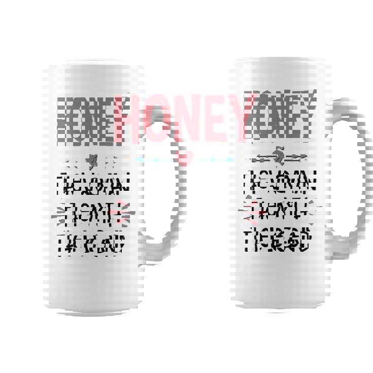 Honey Grandma Gift   Honey The Woman The Myth The Legend Coffee Mug