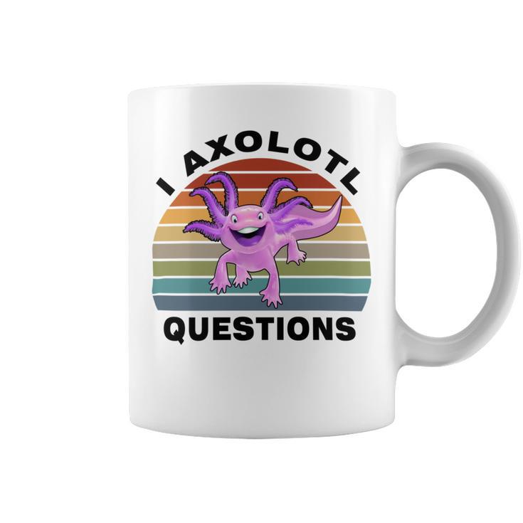 I Axlotl Questions Cute Axlotl V3 Coffee Mug