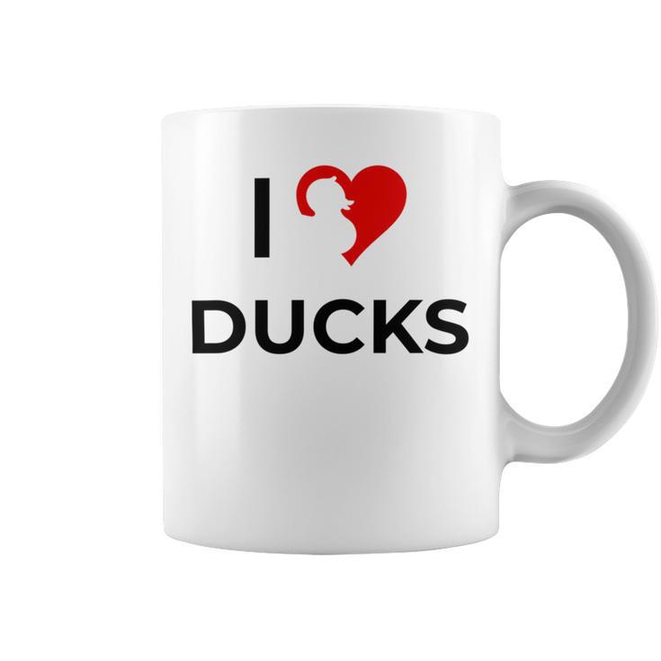 I Just Really Like Ducks Ok  Coffee Mug