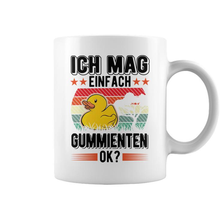 Ich Mag Einfach Gummienten Badeente Coffee Mug