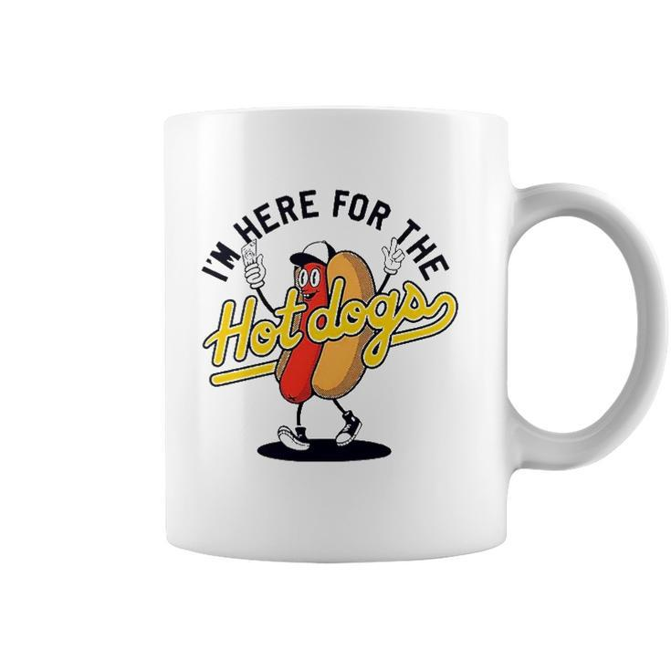 Im Here For The Hot Dogs Coffee Mug