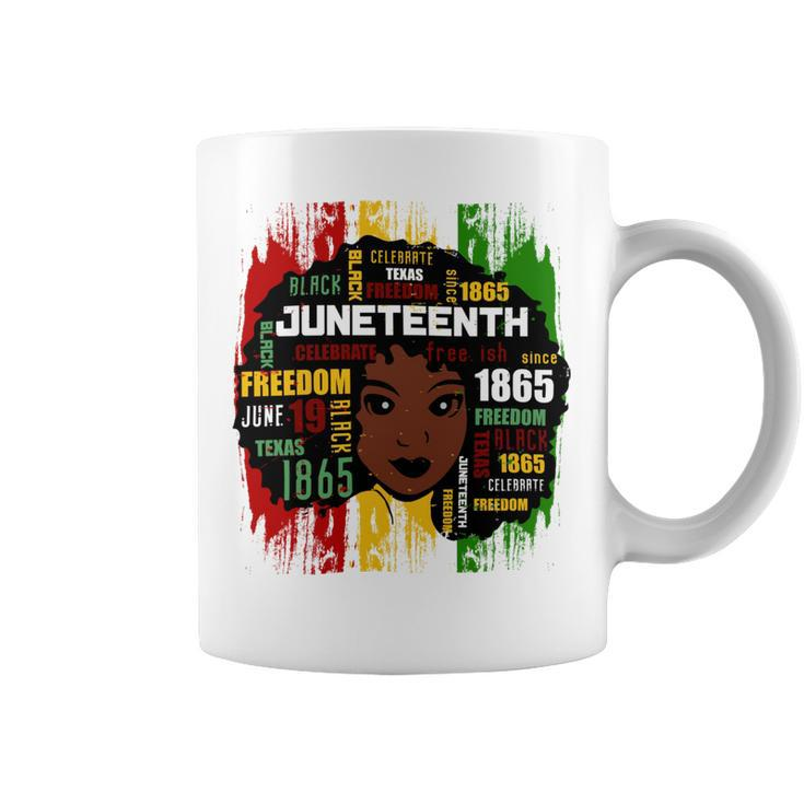 Juneteenth Girl Shirt Coffee Mug