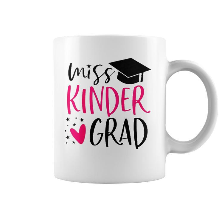 Kids Miss Kinder Grad Kindergarten Nailed It Graduation 2022 Senior Coffee Mug