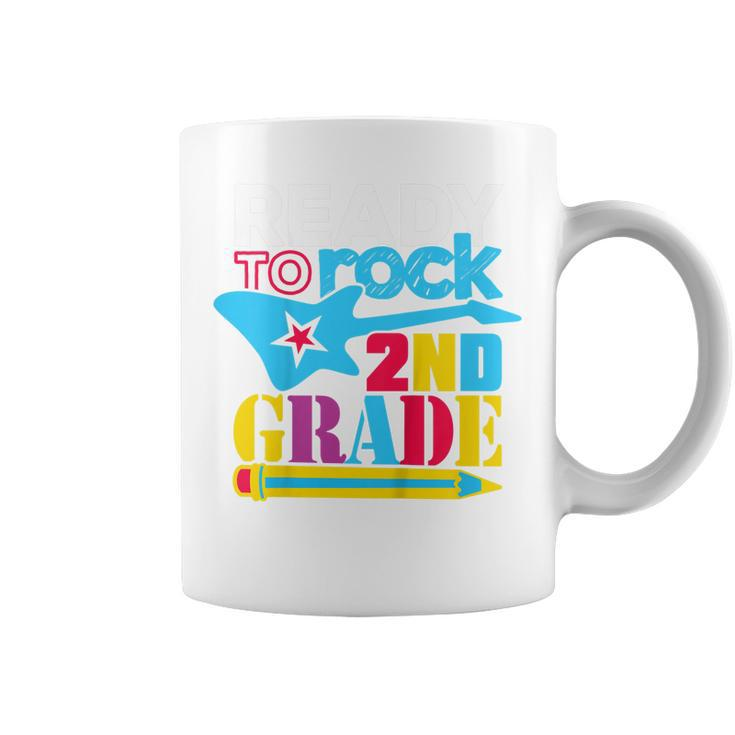 Kids Ready To Rock Second Grade  2Nd Grade Back To School  Coffee Mug