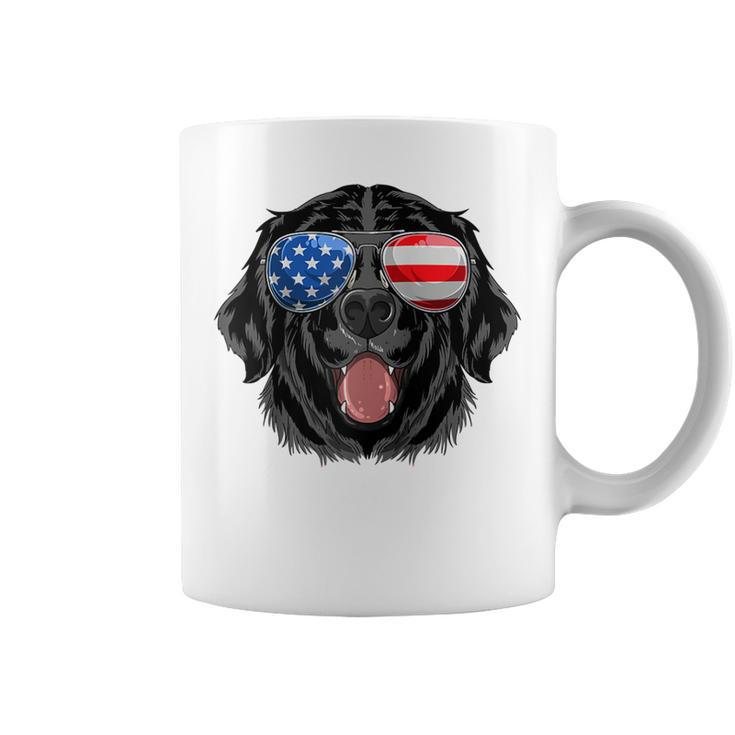 Labrador Retriever Usa American Flag Dog Dad Mom 4Th Of July  Coffee Mug