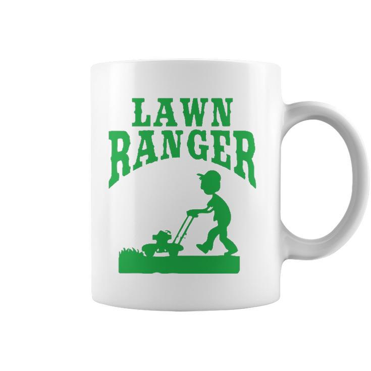 Lawn Ranger Funny Landscaping Gardener Coffee Mug