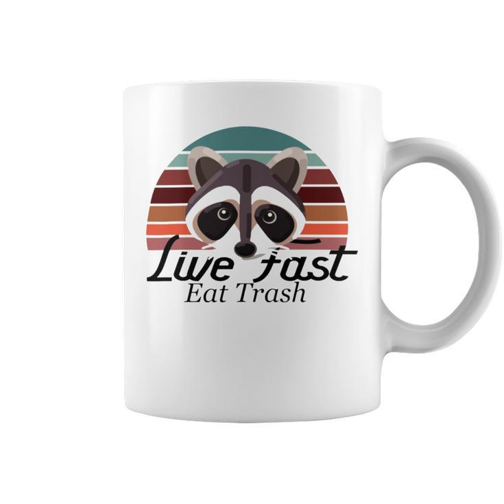 Live Fast Eat Trash 790 Shirt Coffee Mug