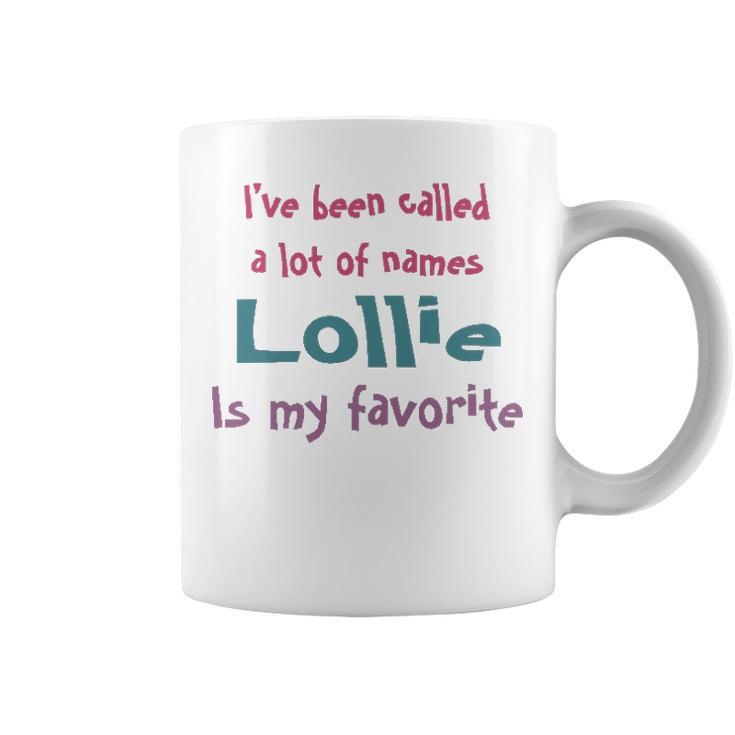 Lollie Grandma Gift   Lollie Is My Favorite Coffee Mug