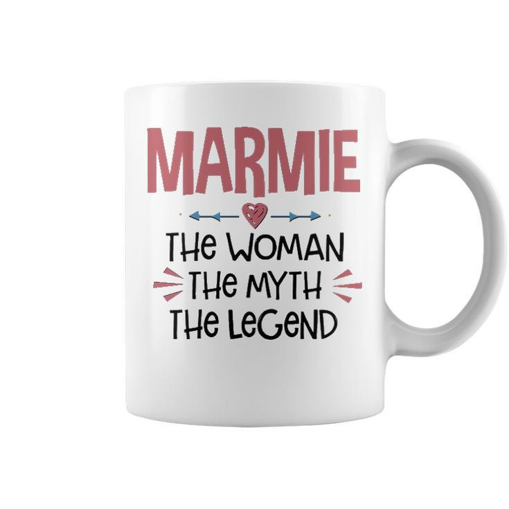 Marmie Grandma Gift   Marmie The Woman The Myth The Legend Coffee Mug
