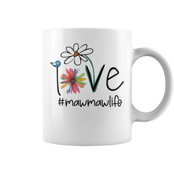 Maw Maw Grandma Gift Idea   Maw Maw Life V2 Coffee Mug