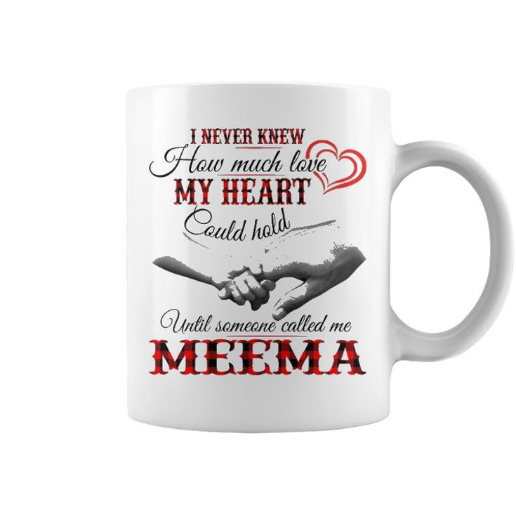 Meema Grandma Gift   Until Someone Called Me Meema Coffee Mug
