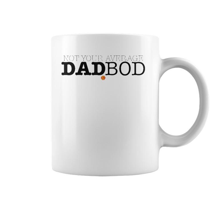 Mens Not Your Average Dadbod Raglan Baseball Tee Coffee Mug