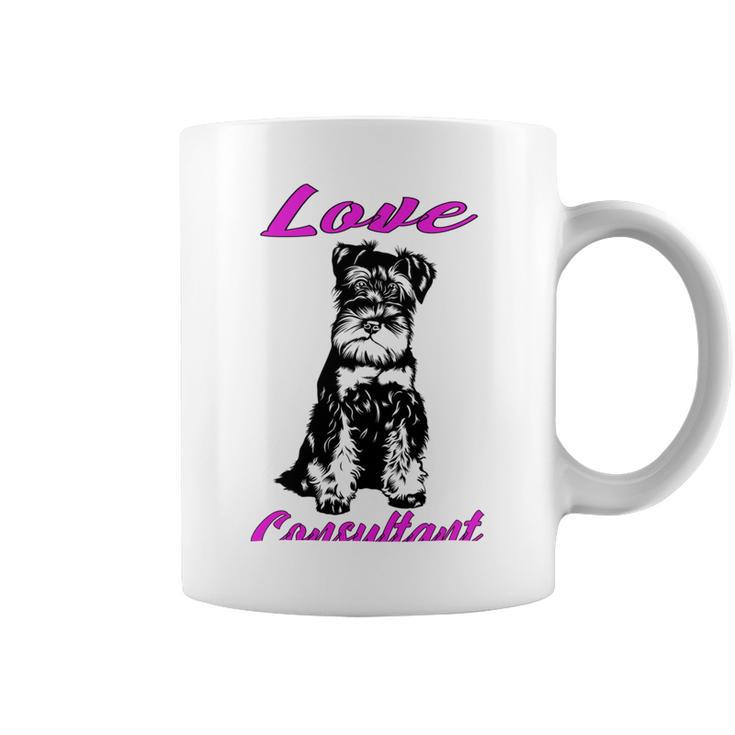 Miniature Schnauzer At Home Love Consultant Multi Tasking Dog Coffee Mug