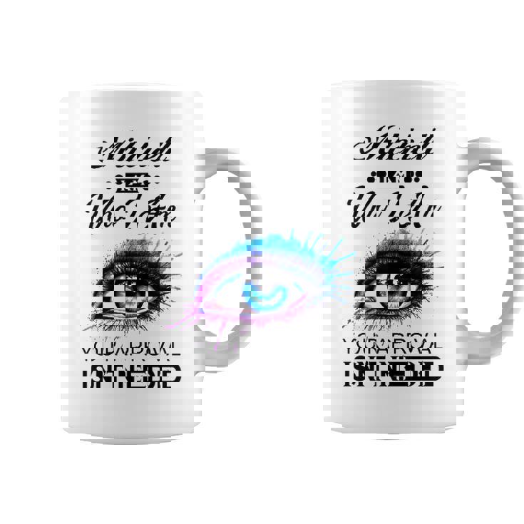 Mitchell Name Gift   Mitchell I Am Who I Am Coffee Mug