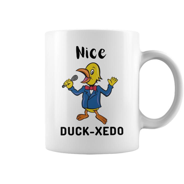 Nice Duckxedo  Duck Puns  Quack Puns  Duck Jokes Puns  Funny Duck Puns  Duck Related Puns Coffee Mug