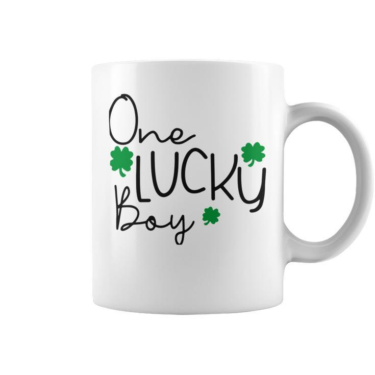 One Lucky Boy Funny St Patrick Day Coffee Mug