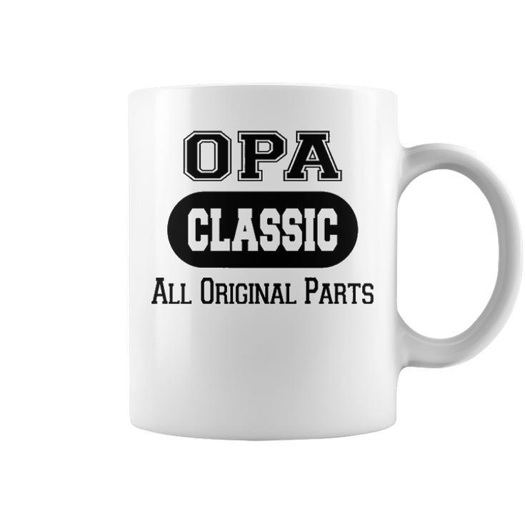 Opa Grandpa Gift   Classic All Original Parts Opa Coffee Mug