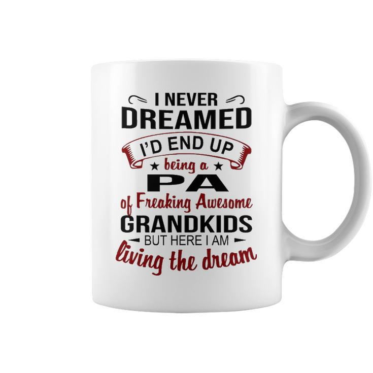 Pa Grandpa Gift   Pa Of Freaking Awesome Grandkids Coffee Mug