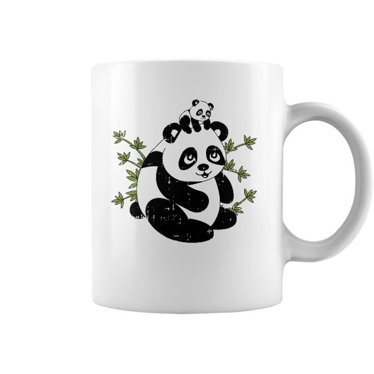Papa Bear Panda Dad Baby Daddy Tee Cute Fathers Day Gift Coffee Mug