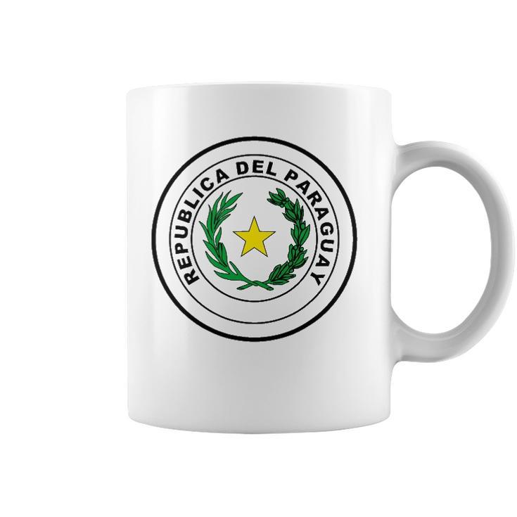 Paraguay Coat Of Arms Tee Flag Souvenir Coffee Mug