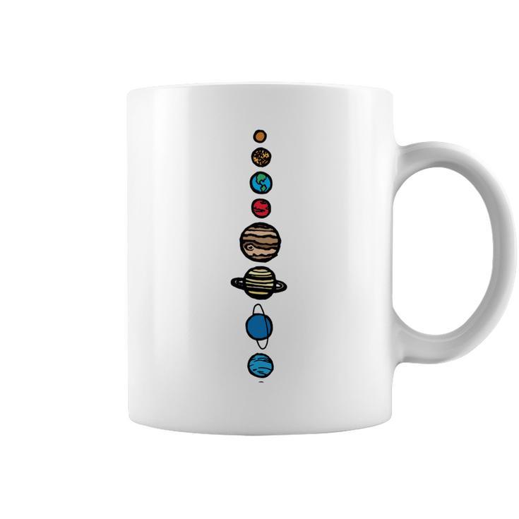 Planets Colour Coffee Mug