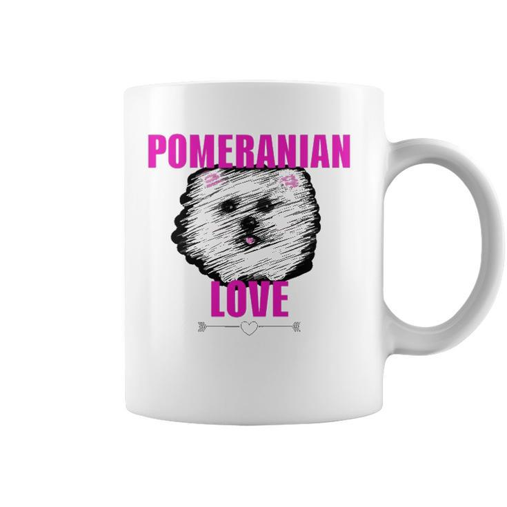 Pomeranian Dog Love Dog Owner Coffee Mug