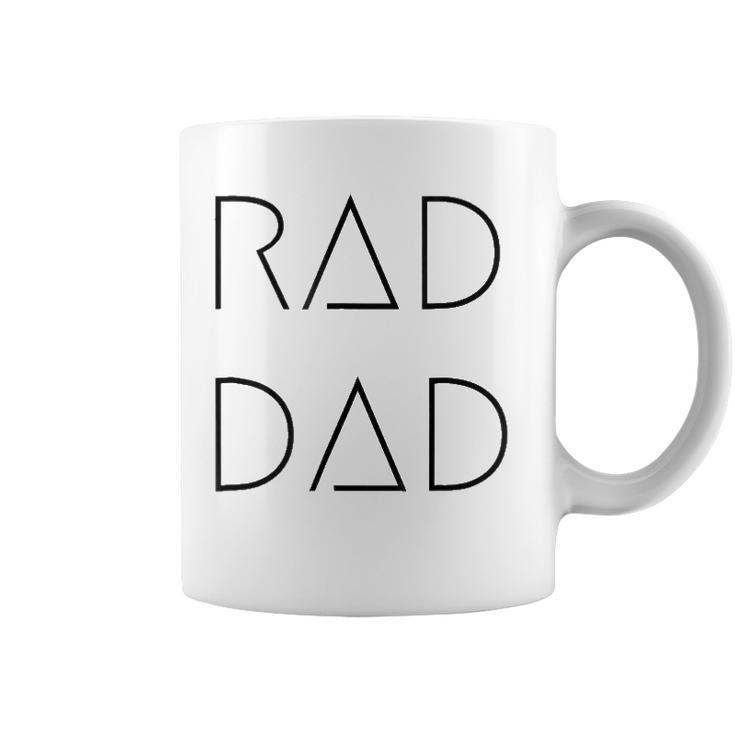 Rad Dad For A Gift To His Father On His Fathers Day Coffee Mug