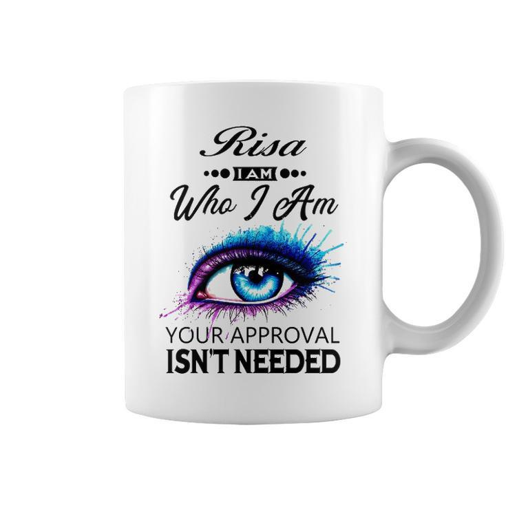 Risa Name Gift   Risa I Am Who I Am Coffee Mug