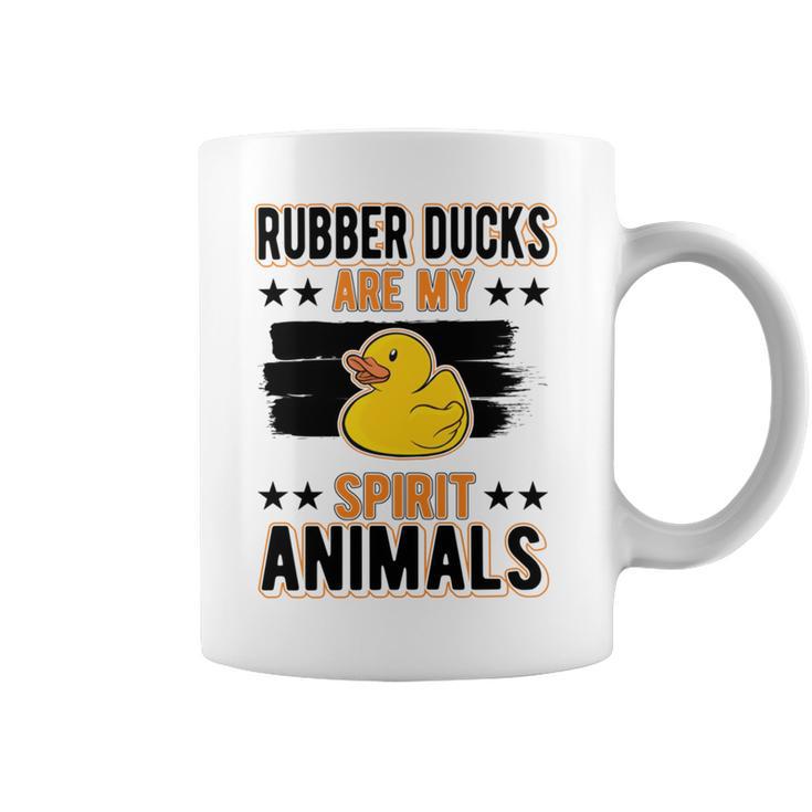 Rubber Duck Spirit Animal Coffee Mug